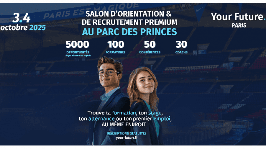 :mortar_board: Salon Your Future 2025 : ton stage, ton alternance ou ton 1er job au même endroit !